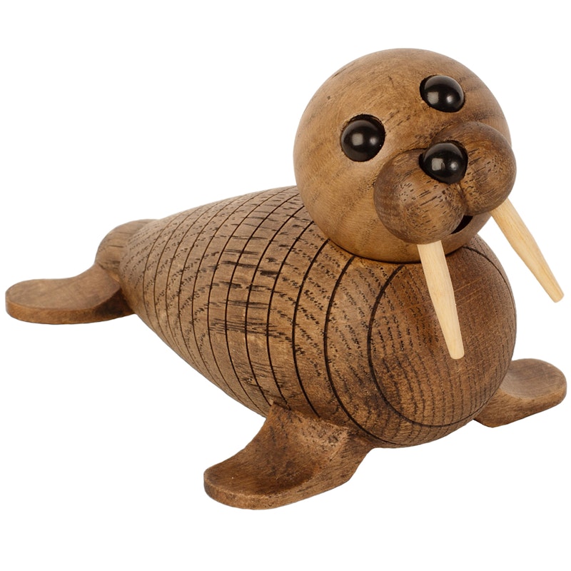 Wally Walrus Træfigur 19 cm