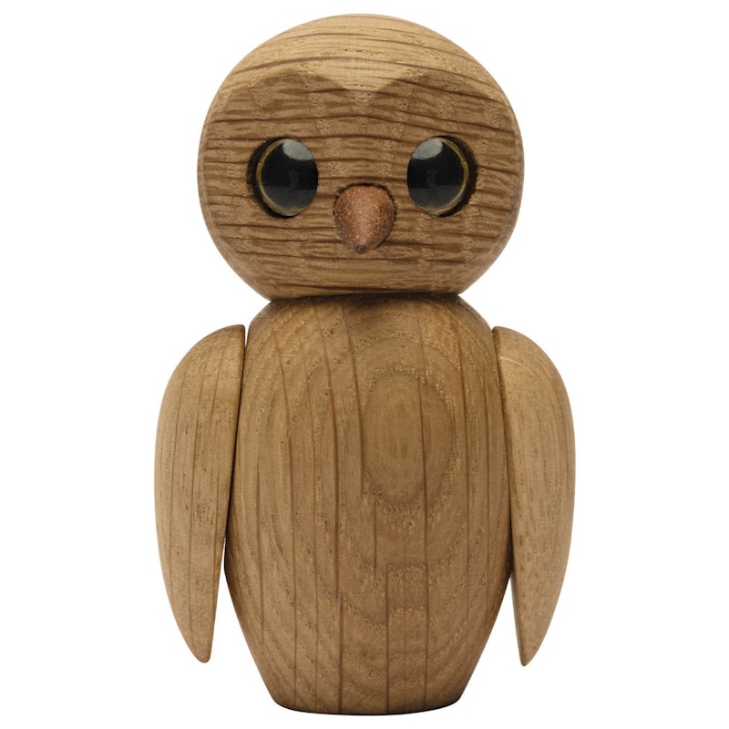 Wise Owl Træfigur 7 cm