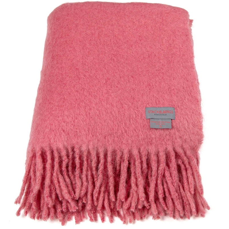 Mohair Plaid 130x170 cm, Rosa