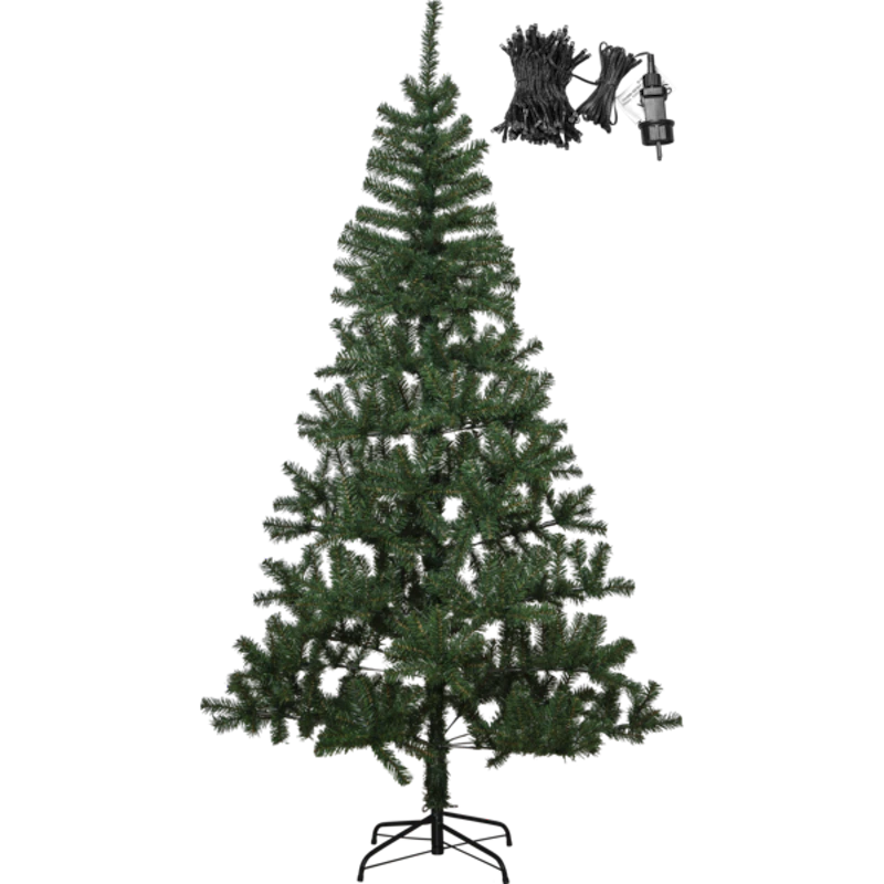 Alvik Juletræ med Led, 210 cm
