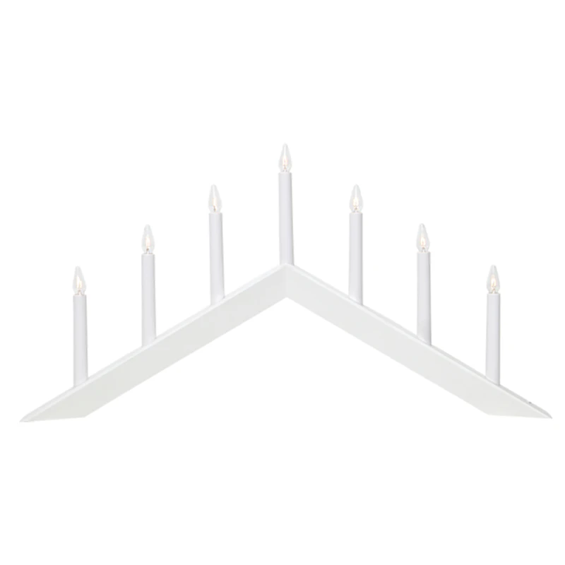 Candlestick Arrow, White