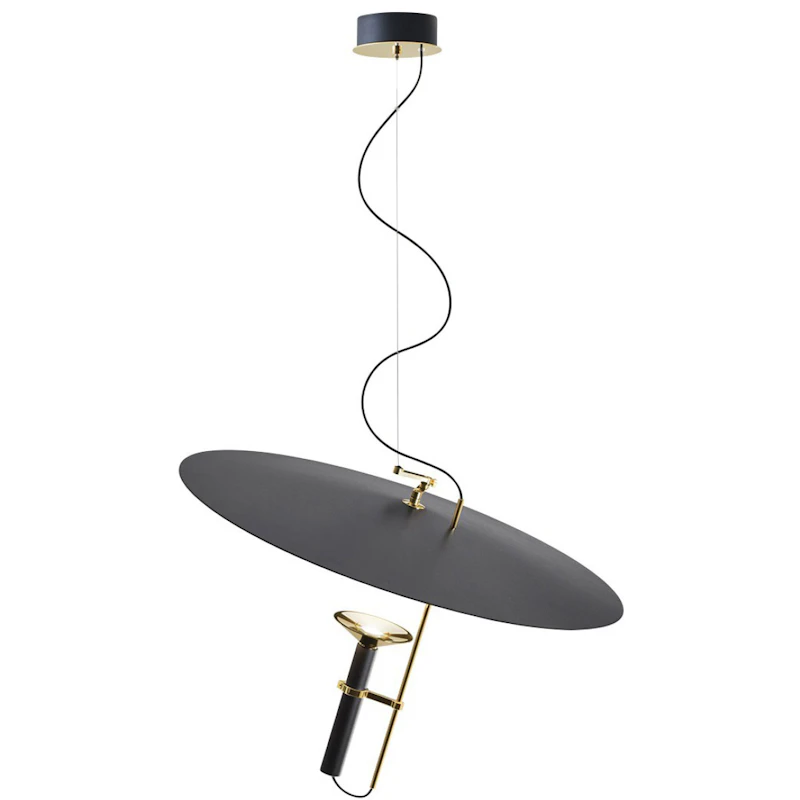 Luna Pendel 3000K, Sort