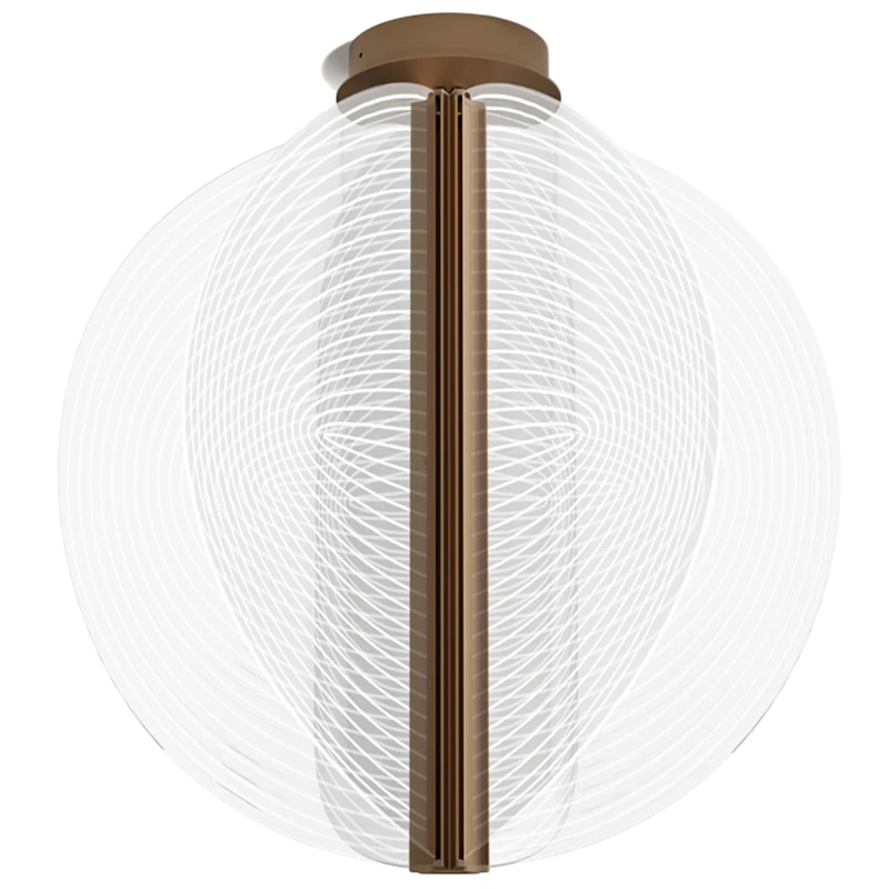 Papylia Loftslampe Ø50, Dark Bronze