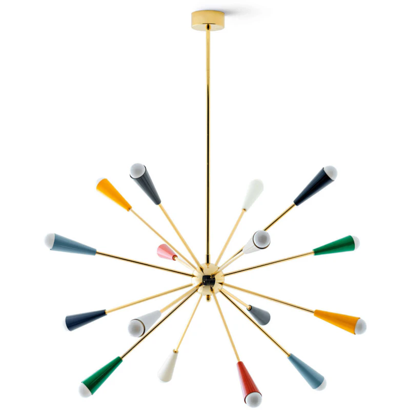 Sputnik Pendel, Flerfarvet