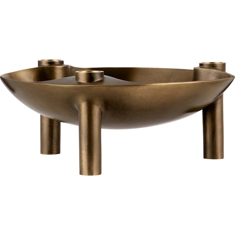 Nagel Skål, Bronzeret messing