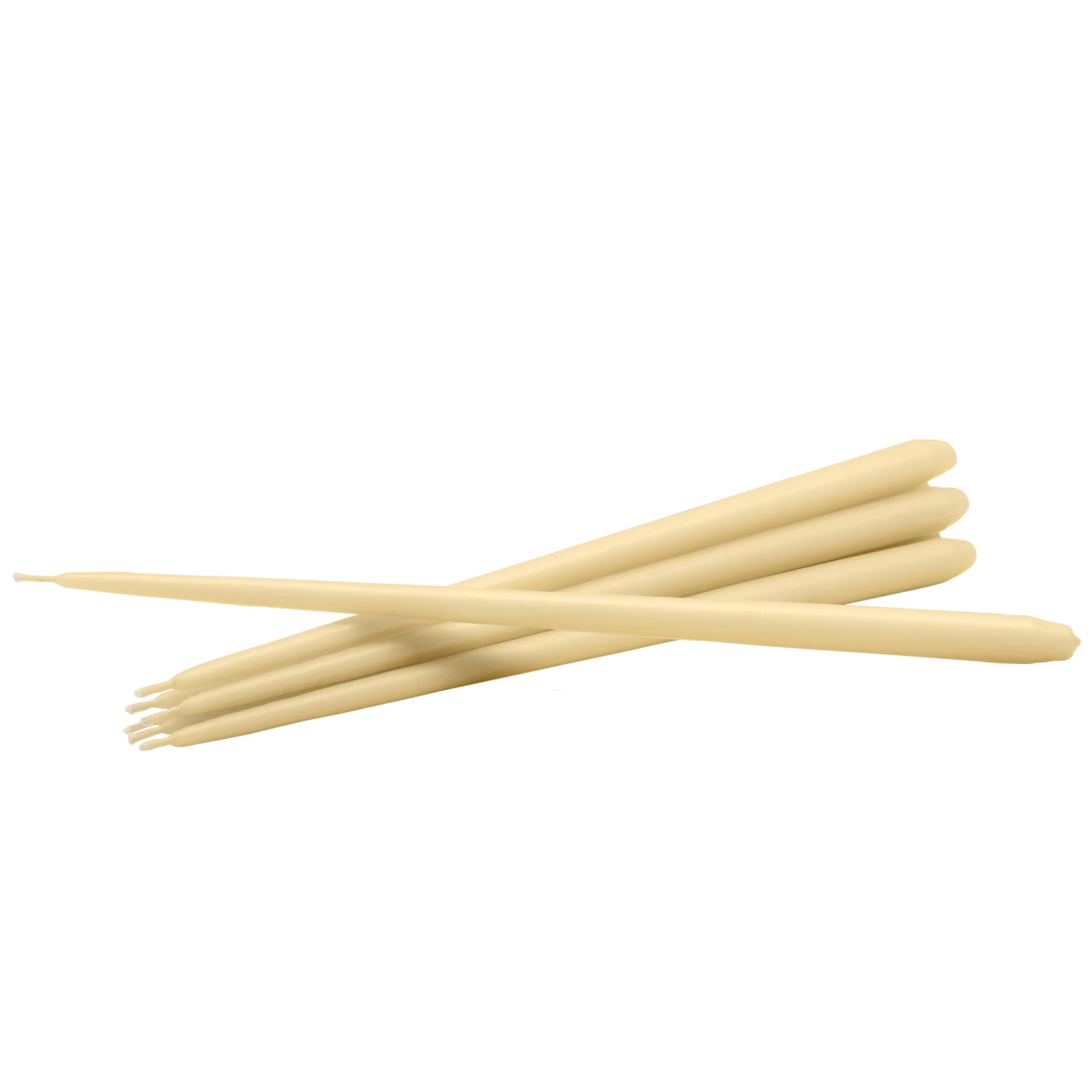 Stoff Nagel Stearinlys By Ester&Erik 6-pak - Lysestager Bomuld Ginger - 36023