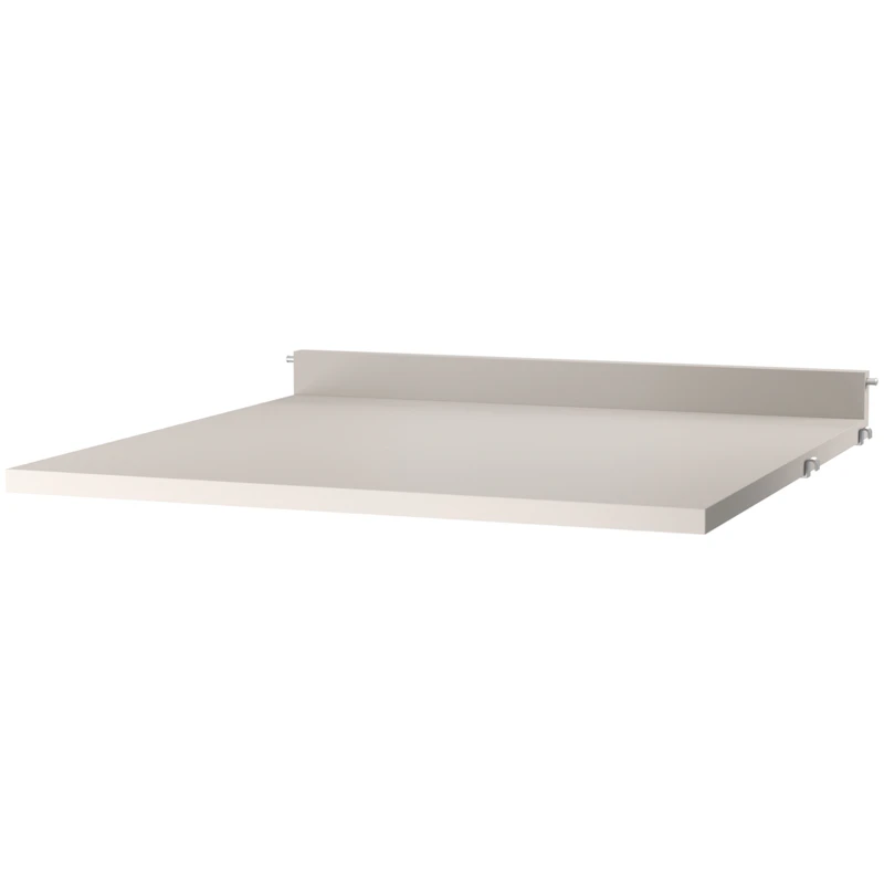 String Skrivebordsplade 58x58 cm, Beige