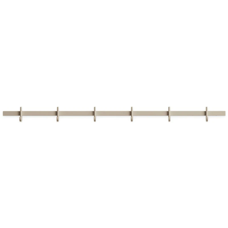 Relief Knagerække 82 cm, Beige