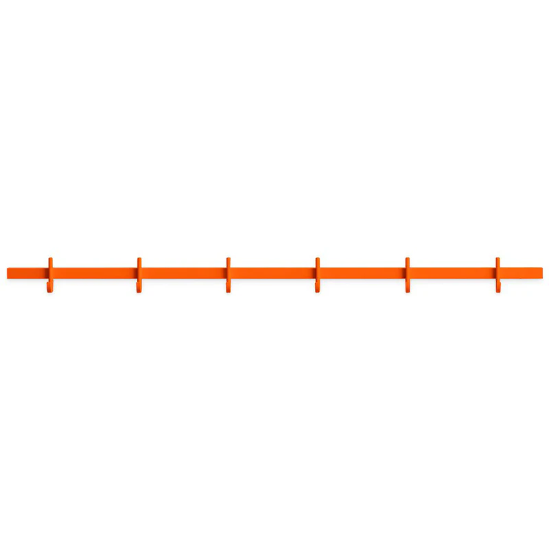 Relief Knagerække 82 cm, Orange