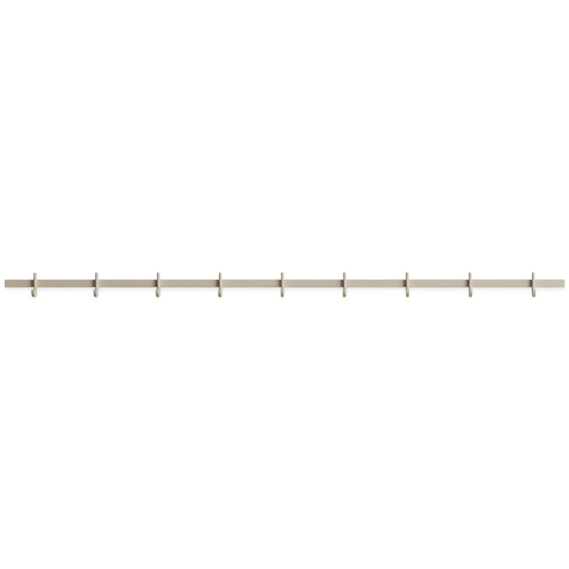 Relief Knagerække 123 cm, Beige