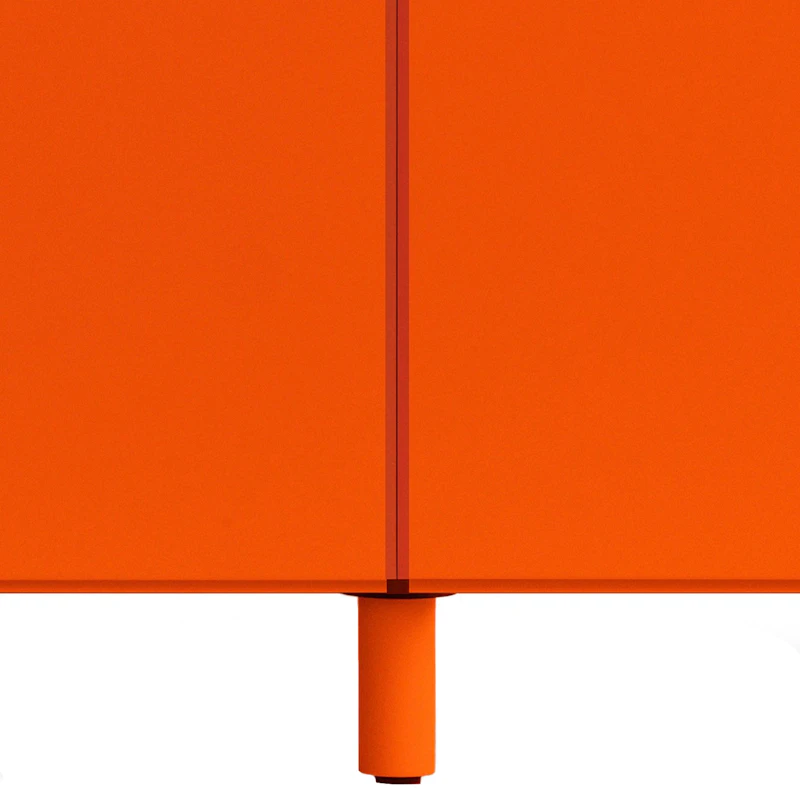 Relief Koblingsfødder Til Kommode 2-pak, Orange