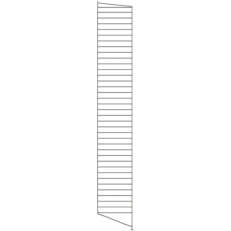 String Gavl Gulv 30x200 cm 1-pak, Mørkebrun