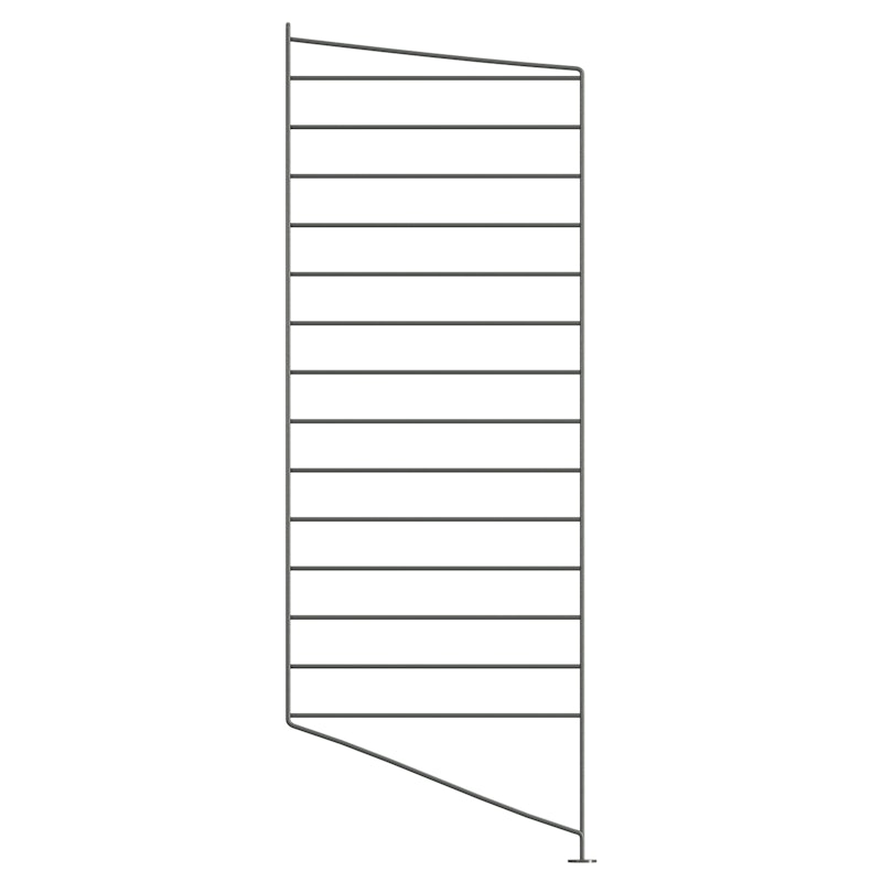 String Gavl Gulv 30x85 cm 1-pak, Mørkegrå