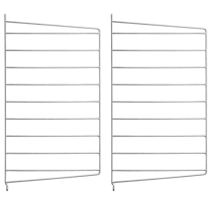 String Gavle 30x50 cm 2-pak, Galvanized