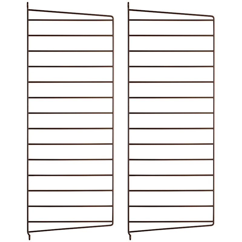 String Gavle 30x75 cm 2-pak, Brune