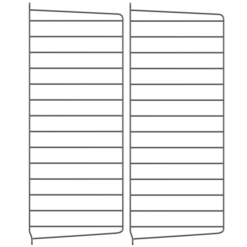 String Gavle 30x75 cm 2-pak, Mørkegrå