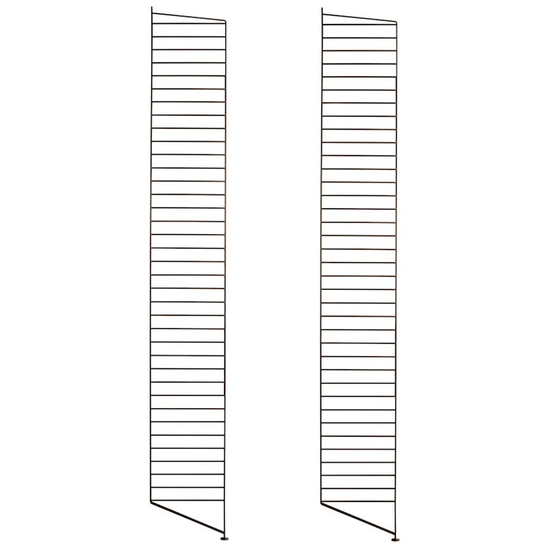 String Gavle Gulv 30x200 cm 2-pak, Brune