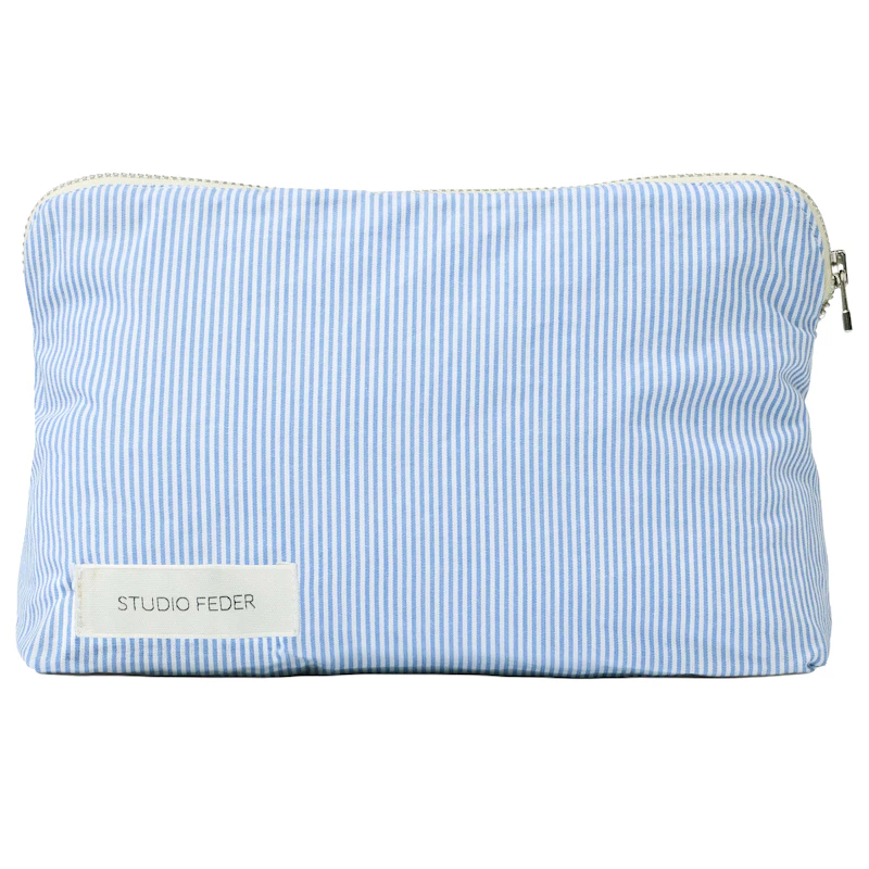Celia Mini Toilettaske, Milk Stripe
