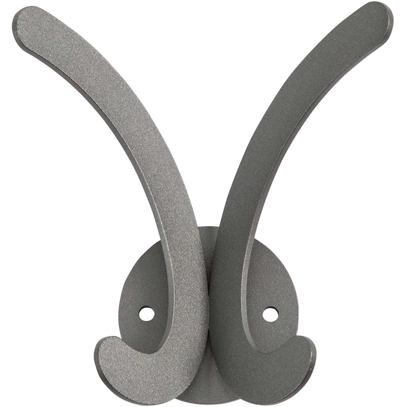 Atlas double hook Steel Grey