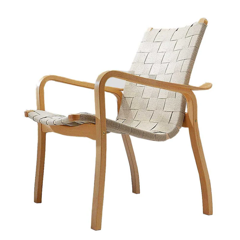 Primo Fåtölj Låg, Oljad Ek/ Natur