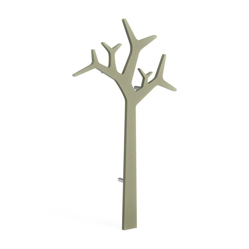 Tree Knagerække Vægmonteret 134 cm, Moss Green