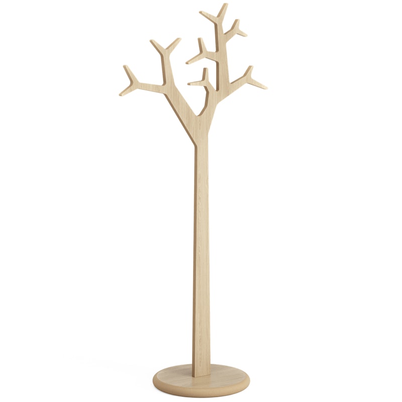 Tree Knagerække 194 cm, Clear Lacquered