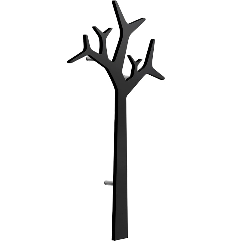 Tree Knagerække Vægmonteret 134 cm, Sort