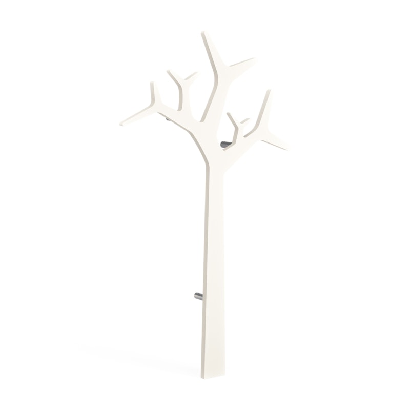 Tree Knagerække Vægmonteret 134 cm, Soft White