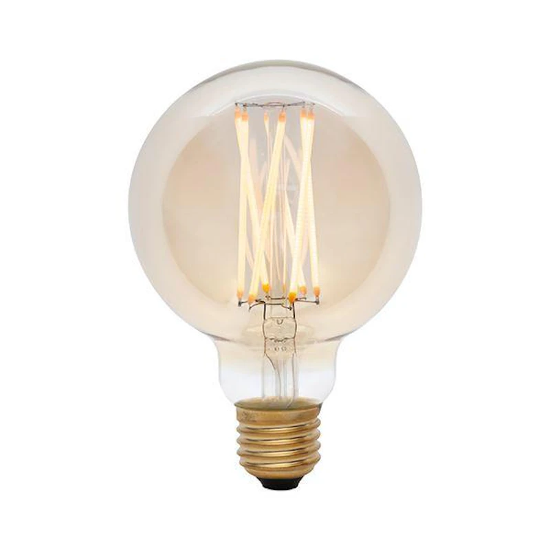 Elva E27 LED Pære 6W Tinted Glas - Dæmpbar