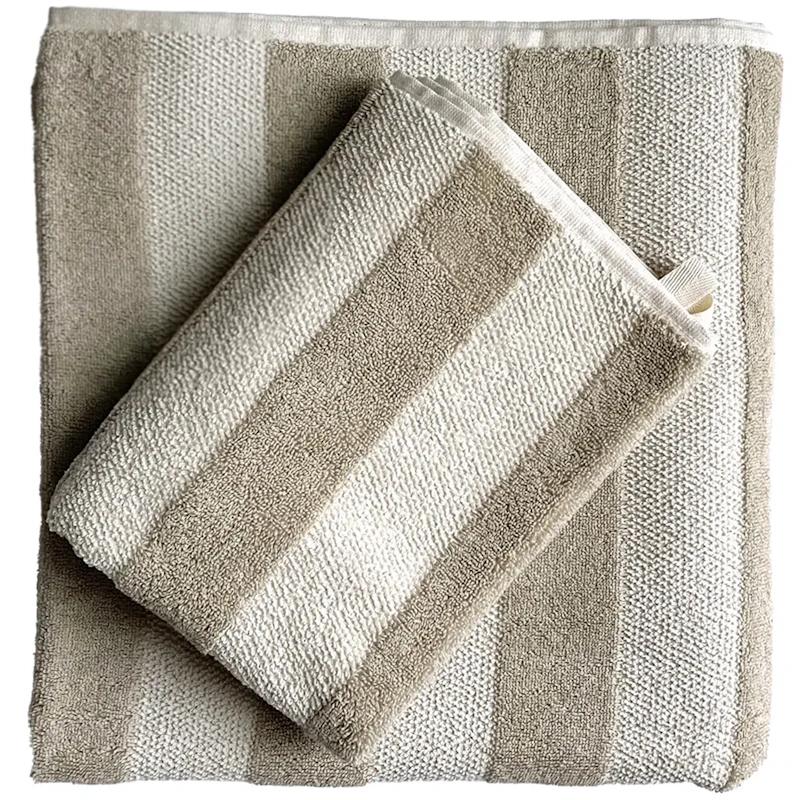 Cleo Badehåndklæde 70X140 cm, Beige