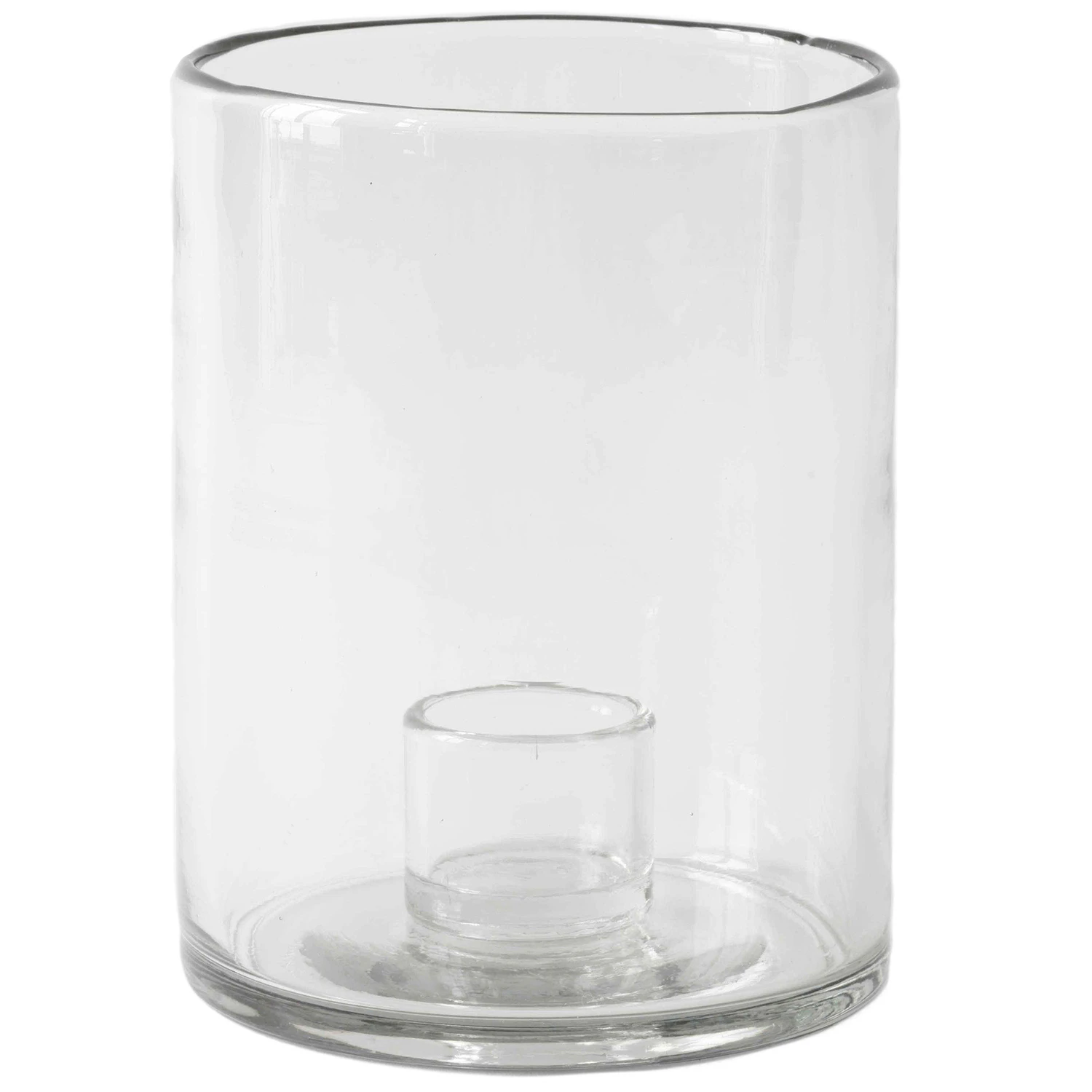Tell Me More Luna Lysestage Medium - Fyrfadsstager Glas Klar - 3623