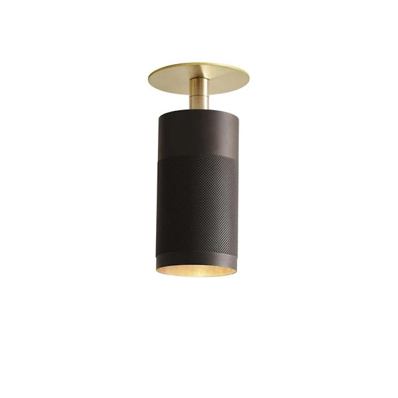 Patrone Recessed Loftlampe Bruneret Messing/Messing Clip-Fit