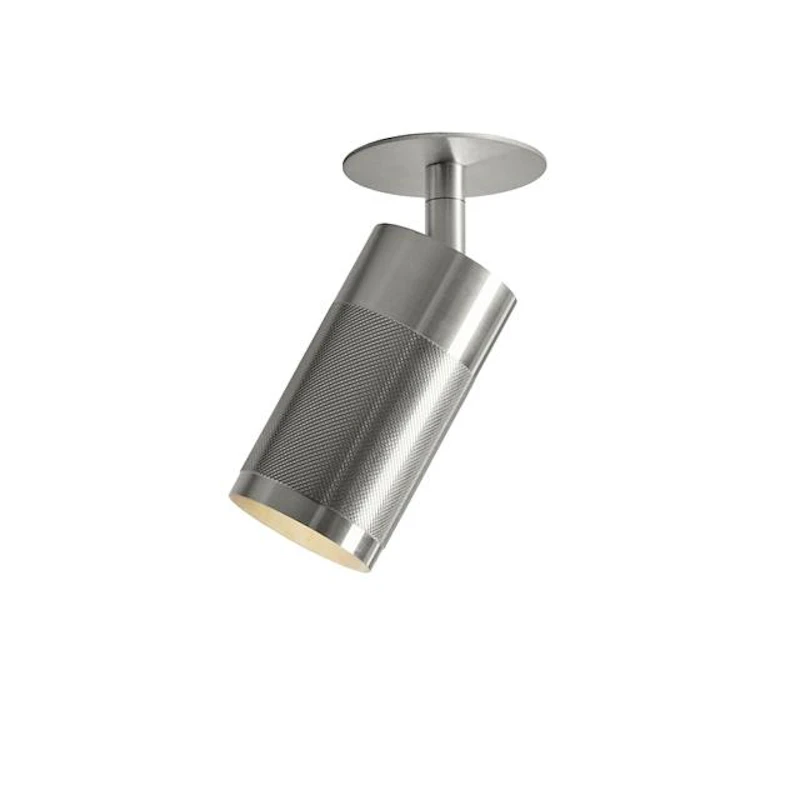 Patrone Recessed Loftlampe Forniklet Messing Clip-Fit