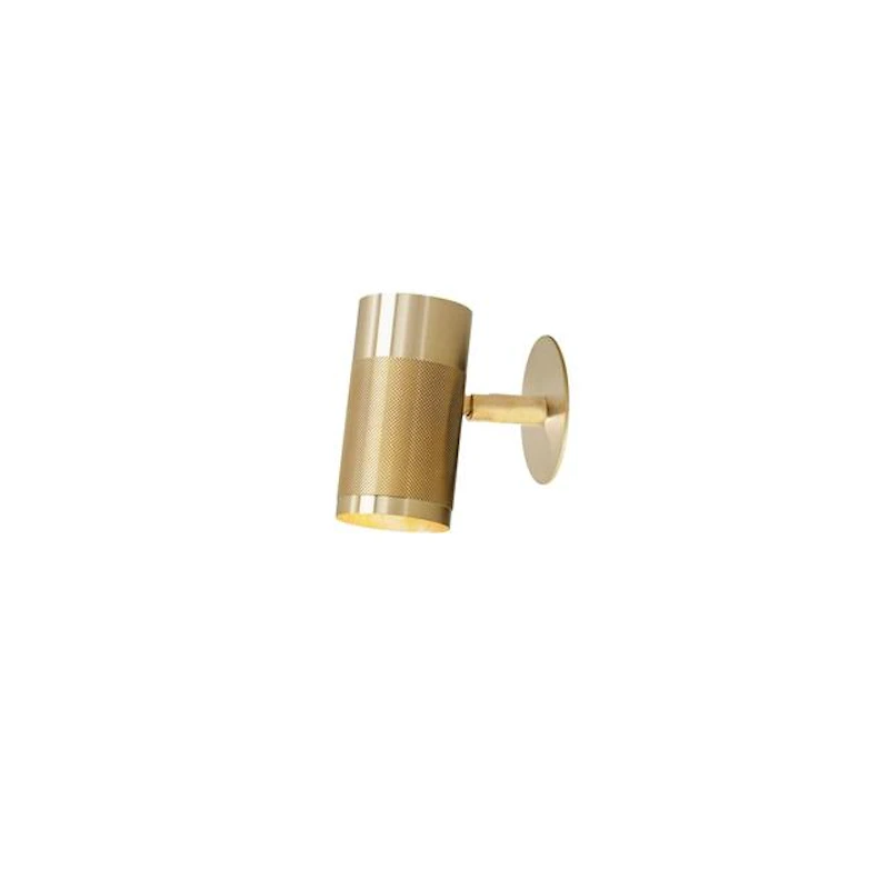 Patrone Recessed Væglampe Lille Messing