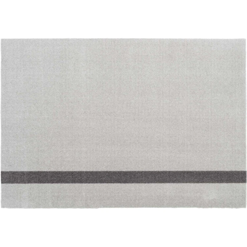 Stripes Vertikal Tæppe Lysegråt / Steel Grey, 90x130 cm