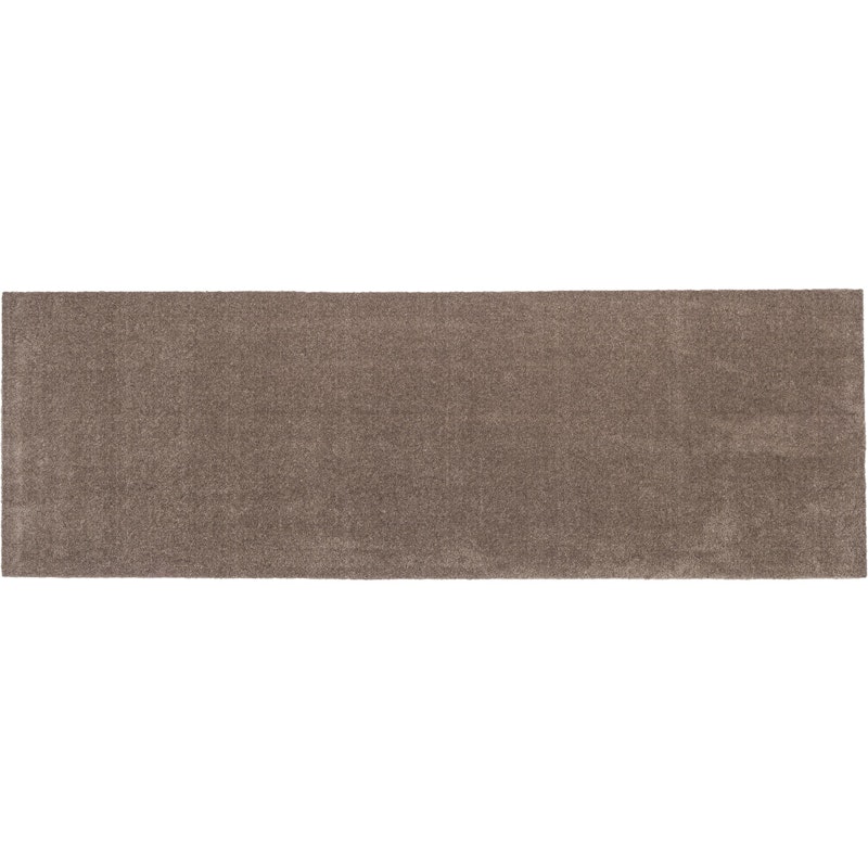 Unicolor Dørmåtte Sand / Beige, 90x200 cm