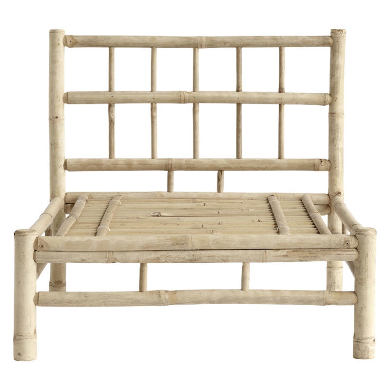Modulsofa Bambus 1-persons, Natur
