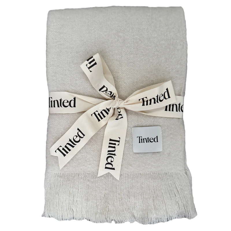 Fingal Uldtæppe 130x170 cm, Offwhite