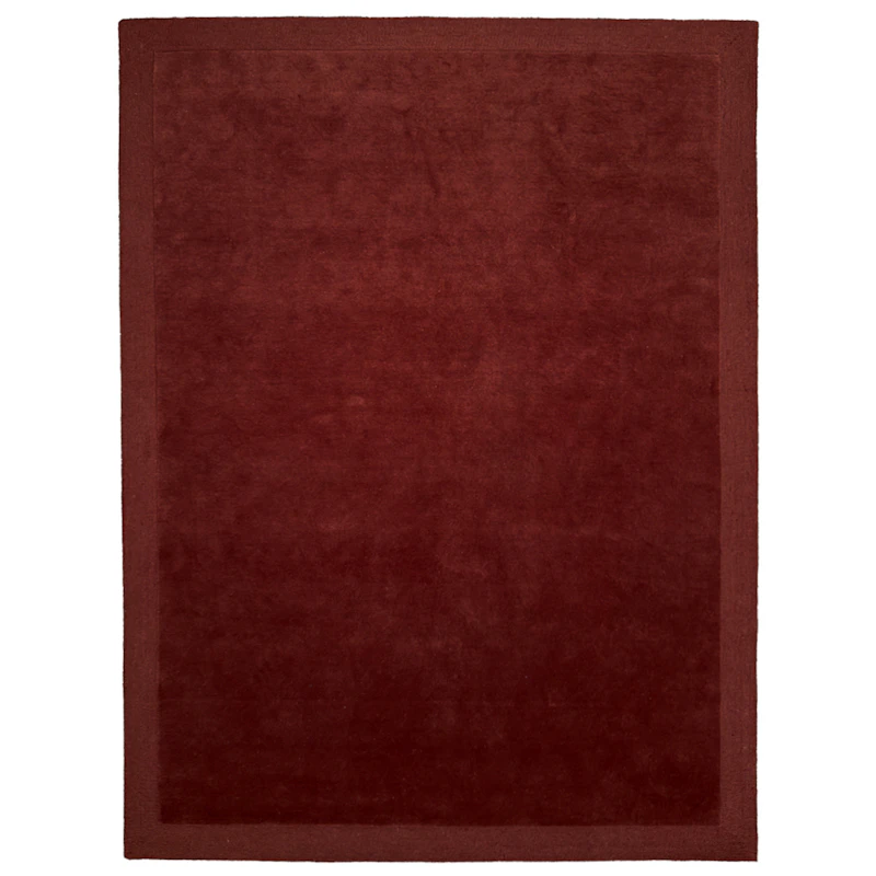 Louis Uldgulvtæppe Burgundy, 200x300 cm