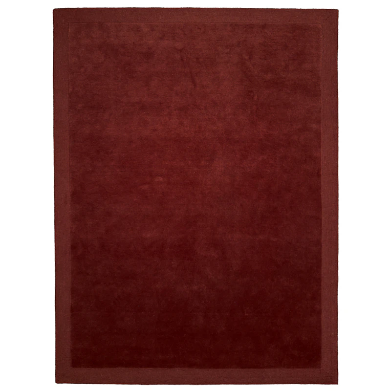 Louis Uldgulvtæppe Burgundy, 250x350 cm