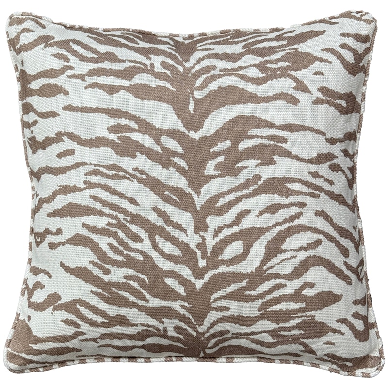 Norell Pude 50x50 cm, Beige / Tiger