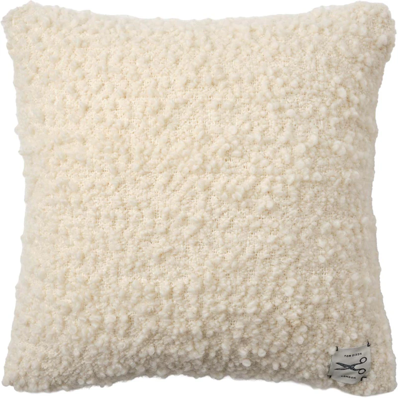 Bobble Pude 45x45 cm, Naturlig