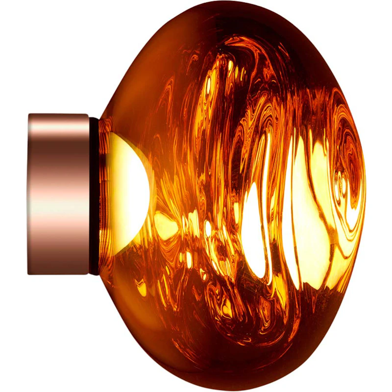 Melt Væg-/Loftslampe Mini, Kobber