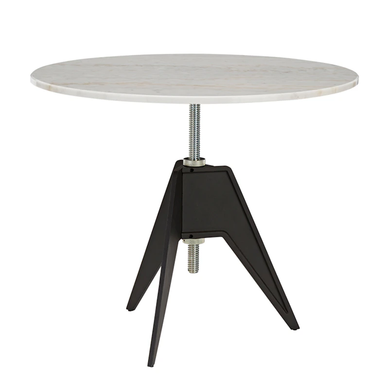 Screw cafébord Ø90 cm, Hvidt