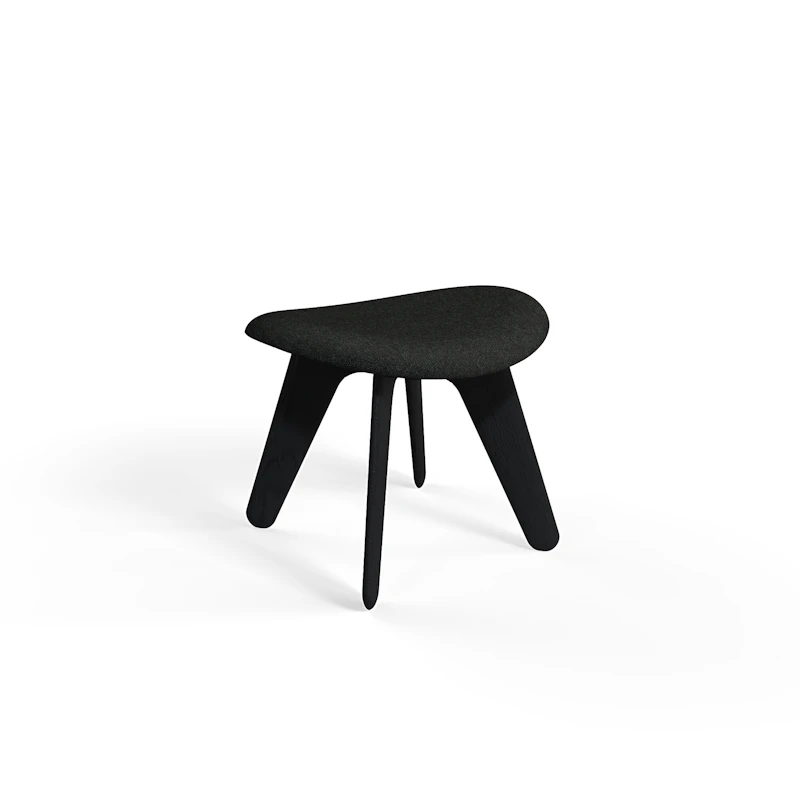 Slab Ottoman, Sort / Hallingdal 180