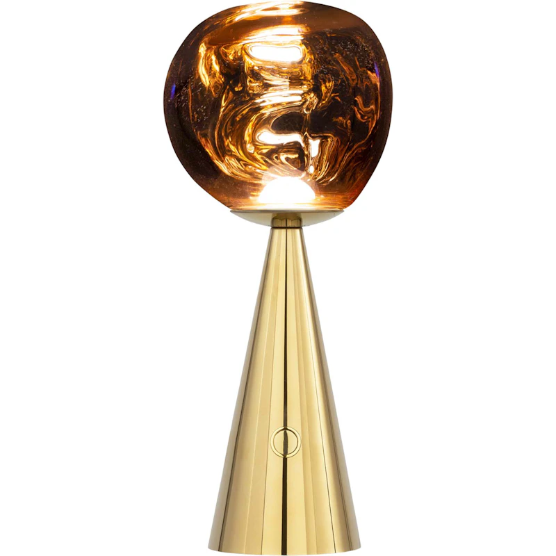 Melt Transportabel Lampe, Guld