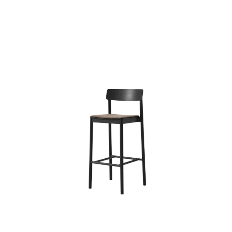 Betty TK17 Barstol Sortlakeret Ask/Fuse