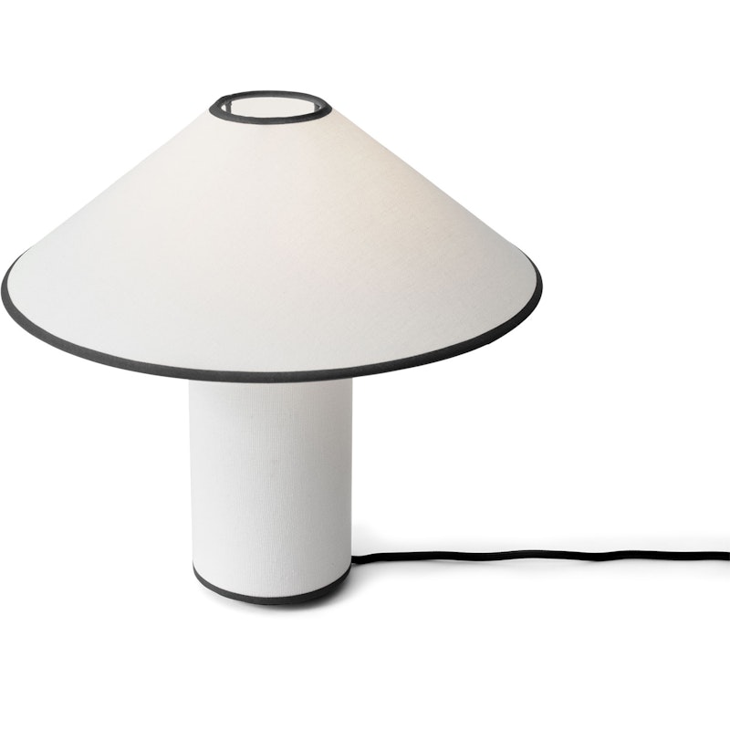 Colette ATD6 Bordlampe, Hvid/Sort