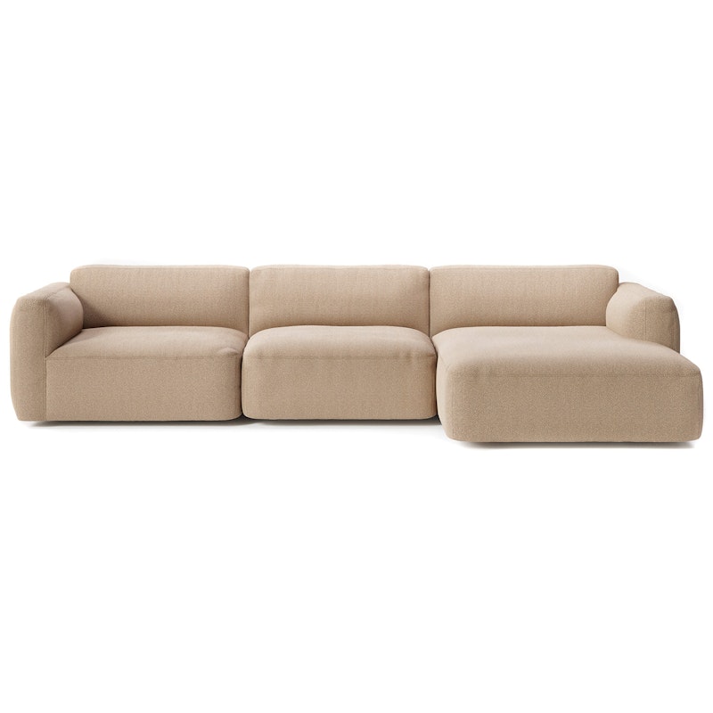 Develius Mellow 3-Personers Sofa, Konfiguration F, Karakorum 003