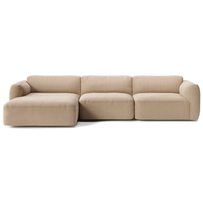 Develius Mellow EV8 3-Personers Sofa, Konfiguration E, Karakorum 003